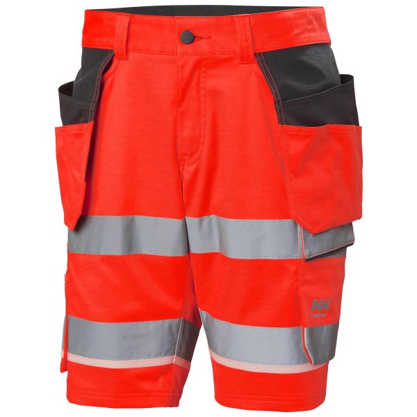 Työshortsit Helly Hansen Workwear 77516-169 Hi-Vis-punainen Hi-Vis-punainen C44