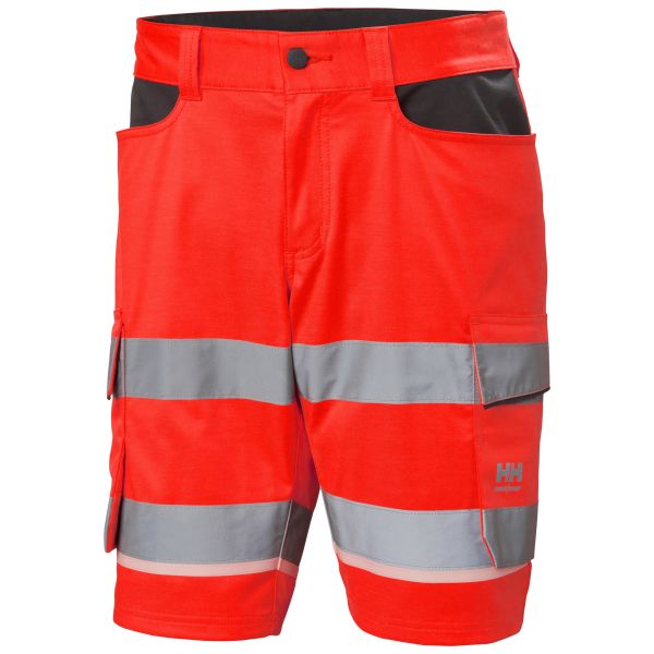 Arbeidsshorts Helly Hansen Workwear 77517-169 Hi-Vis rød 