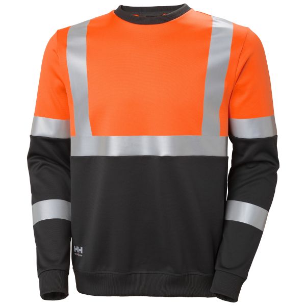 Sweater Helly Hansen Workwear Addvis 79256_269 Sort/orange, High-Vis 