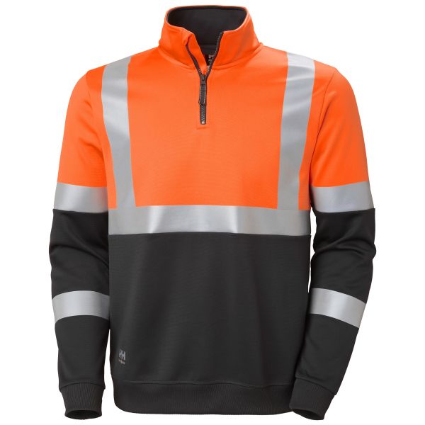 Collegepaita Helly Hansen Workwear Addvis 79257_269 oranssi/musta, huomioväri Oranssi/musta, huomioväri XS