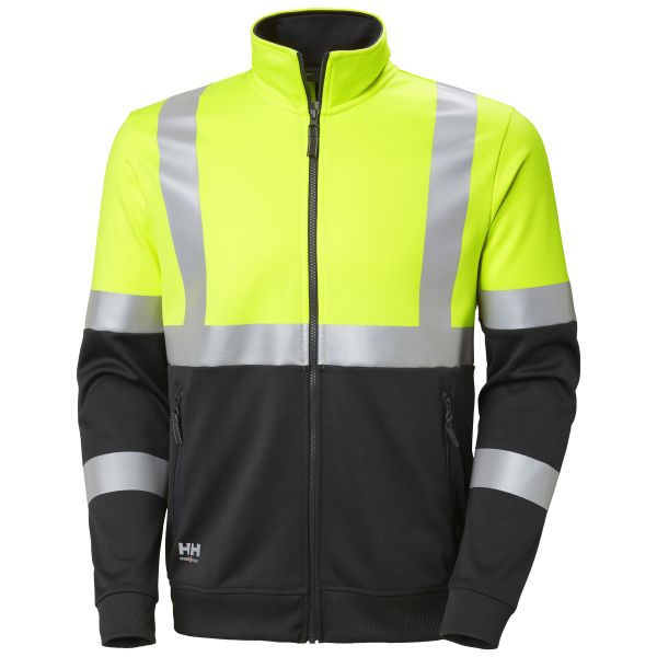 Sweater Helly Hansen Workwear Addvis 79258_369 Gul/sort High-Vis 