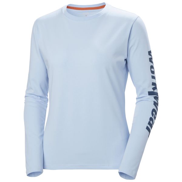 Pitkähihainen T-paita Helly Hansen Workwear 79268_513 vaaleansininen Vaaleansininen XS