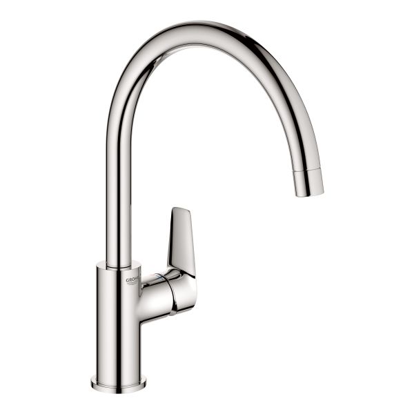 Keittiöhana Grohe Start Edge 30529001 kromi, ilman astianpesukoneen sulkuventtiiliä 