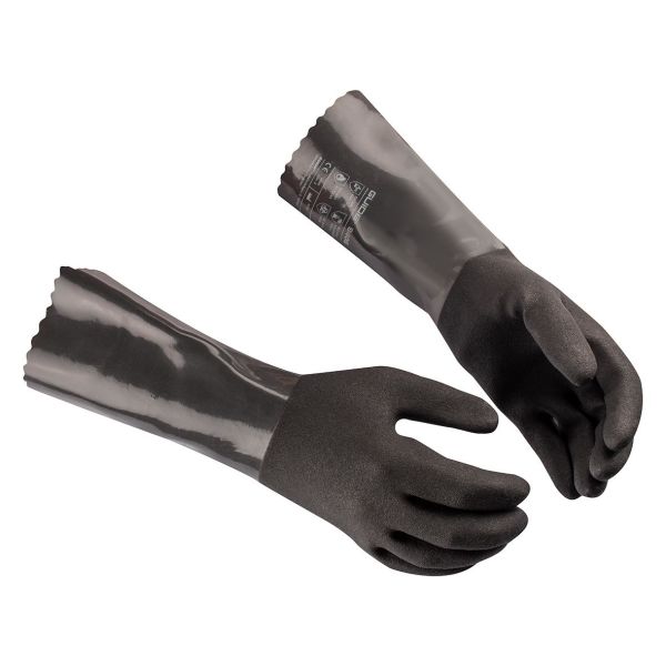 Kemikaalisuojakäsineet Guide Gloves 9405 nitriili, nestetiivis ja öljyä hylkivä, leikkaussuojaluokka C 7