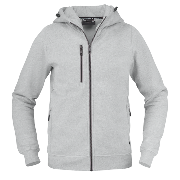 Hættetrøje Texstar HC09192000180 lysegrå 