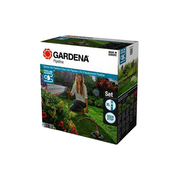 Startpaket Gardena Pipeline för trädgårdsrörledning 