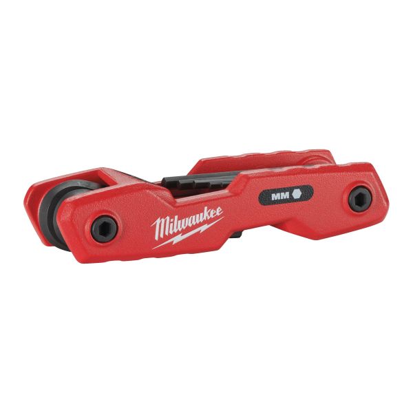 Sekskantnøglesæt Milwaukee 4932480978 sammenklappelige, 1,5-8 mm, 8 dele 