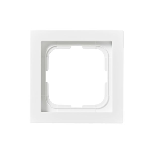 Dekselramme ABB 1721F85-884 1-rom, hvit, 85 mm 
