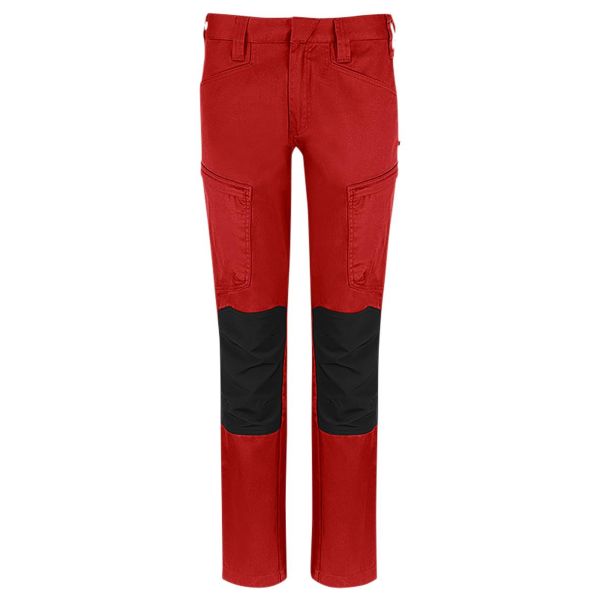 Työhousut Texstar WP49 stretch, punainen/musta Punainen/musta 26 30