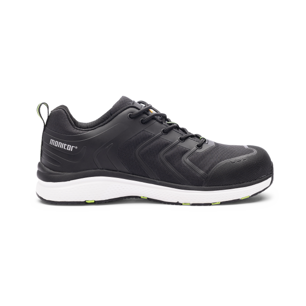 Sikkerhedssko Monitor Courage S1P, sort 40