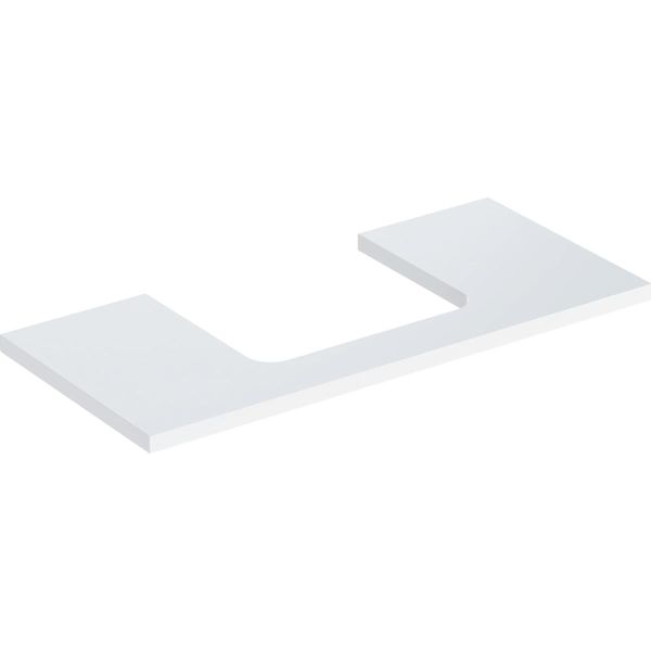 Benkeplate Geberit ONE 505.284.00.1 105 cm Hvit, blank