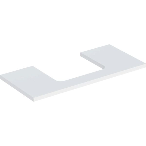 Benkeplate Geberit ONE 505.284.00.2 105 cm Hvit, matt