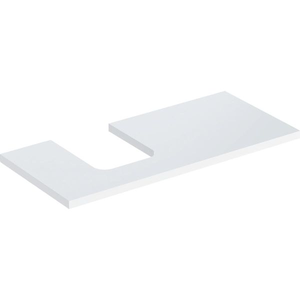 Benkeplate Geberit ONE 505.294.00.1 105 cm Hvit, blank