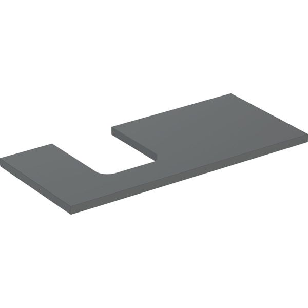 Benkeplate Geberit ONE 505.294.00.3 105 cm Lava