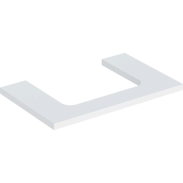 Benkeplate Geberit ONE 505.282.00.2 75 cm Hvit, matt