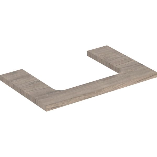 Bänkskiva Geberit ONE 505.282.00.6 75 cm Valnöt