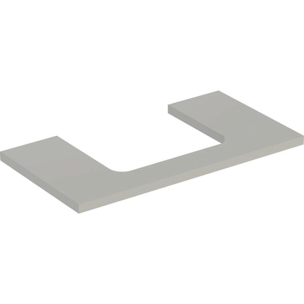 Benkeplate Geberit ONE 505.283.00.7 90 cm Grå