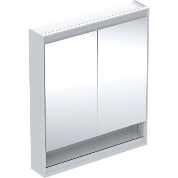 Spegelskåp Geberit ONE 505.832.00.2 75 cm, 2 dörrar, med nisch Vit