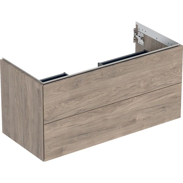 Kommode Geberit ONE 505.264.00.6 105 x 47 cm, 2 skuffer Valnøtt