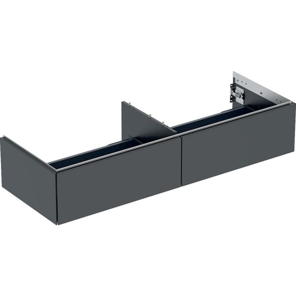 Allaskaappi Geberit ONE 505.076.00.8 135 x 47 cm Musta