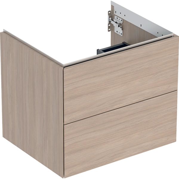 Kommod Geberit ONE 505.261.00.5 60 x 47 cm, 2 lådor Ek