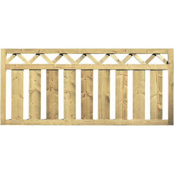 Staket Jabo Classic 3452 180x80 cm, tryckimpregnerad gran 