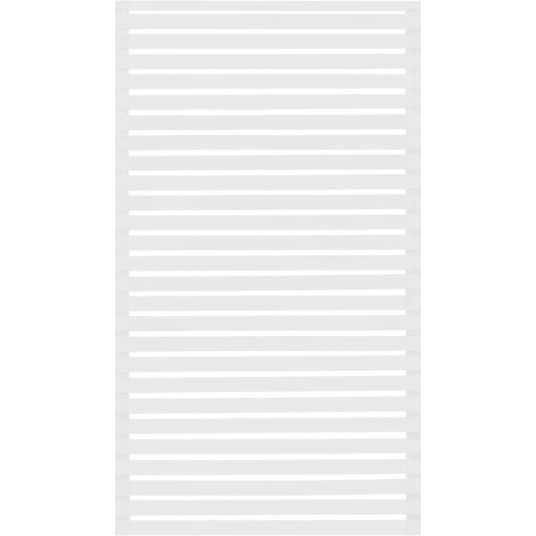 Skärm Jabo Horizont 6 79 x 159 cm, vit 