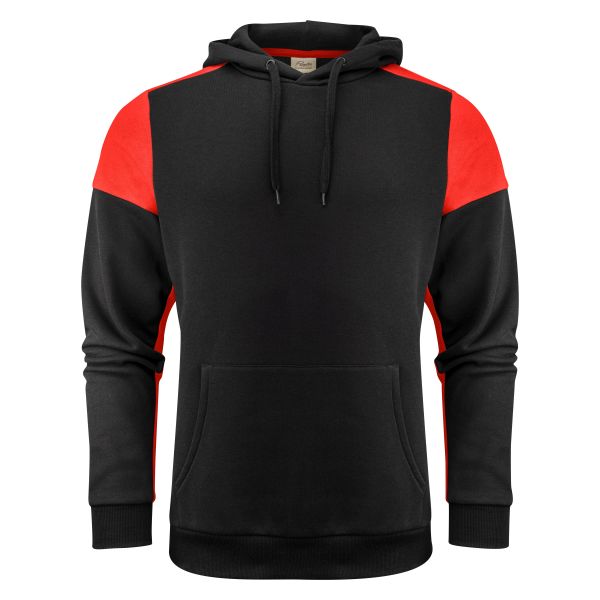 Hettegenser Printer Prime Hoodie  Svart;Rød XS