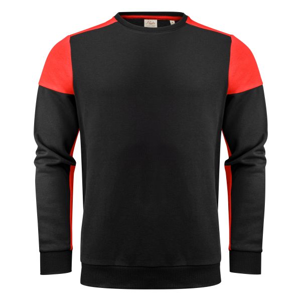 Genser Printer Prime Crewneck  Svart;Rød XS