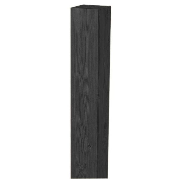 Stolpe Jabo 3688 svart, RAL9005, 70 x 70 x 1100 mm 