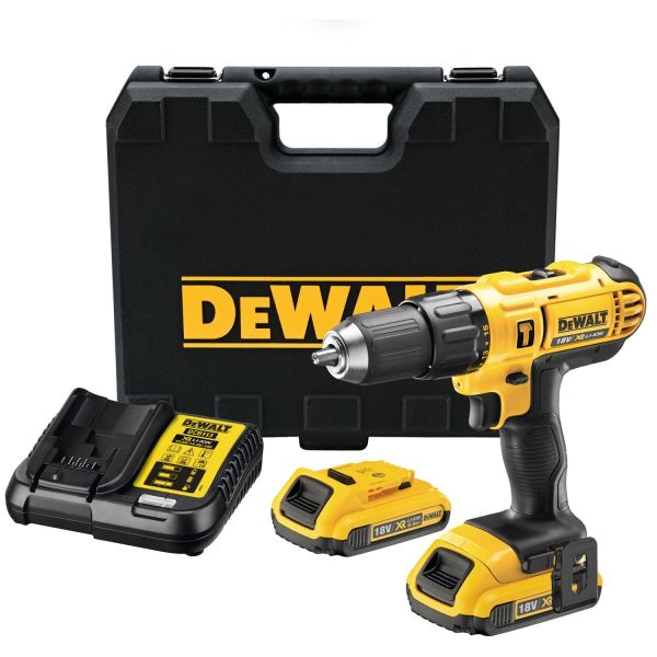 Borrskruvdragare Dewalt DCD776D2-QW utan batteri och laddare 