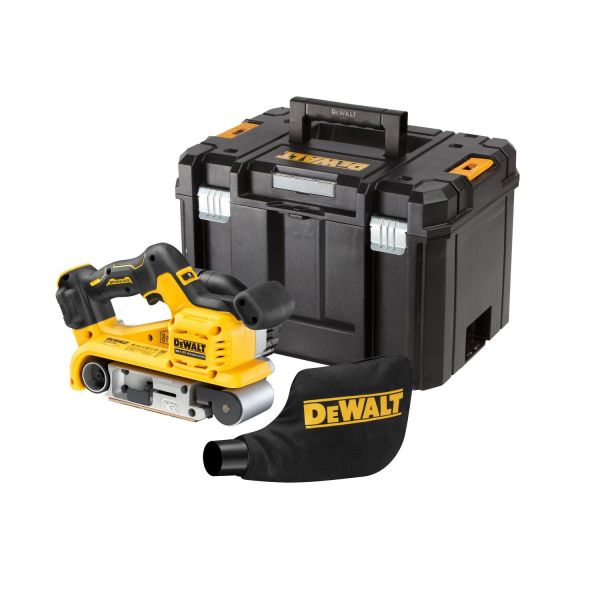 Båndsliber Dewalt DCW220NT-XJ uden batteri og oplader 