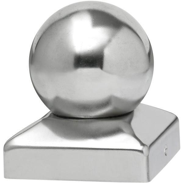 Stolplock Jabo 3638 71x71 mm Rostfritt stål