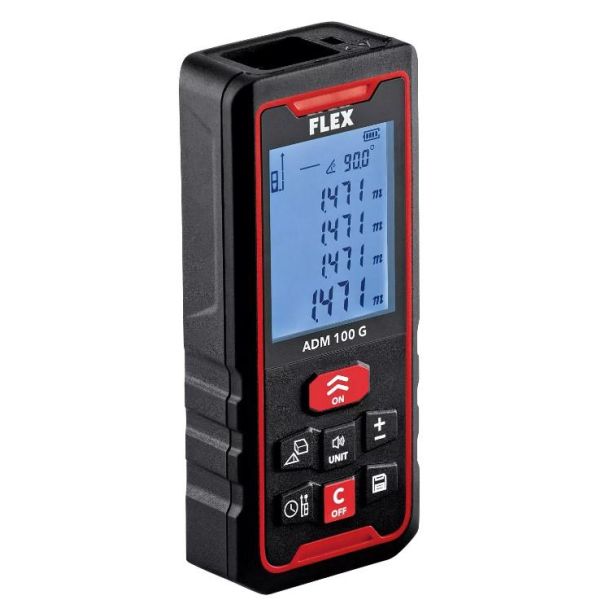 Afstandsmåler Flex ADM100 grøn laser, 0,05-100 m 