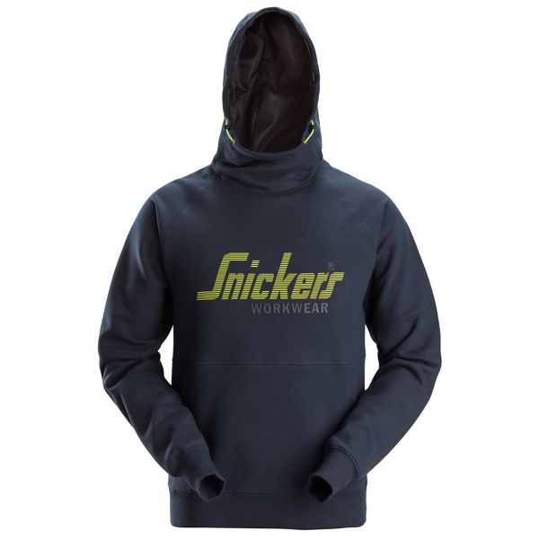 Hættetrøje Snickers Workwear 2845-9500 Med logo, marineblå Marine blå XL