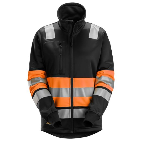 Jakke Snickers Workwear 8077 svart/Hi-Vis oransje Svart/Hi-Vis Oransje XS