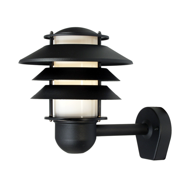 Vægarmatur Westal Alefors 310 × 256 mm, E27 Sort