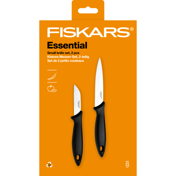 Kniv sæt Fiskars Essential 1065601 2 dele 