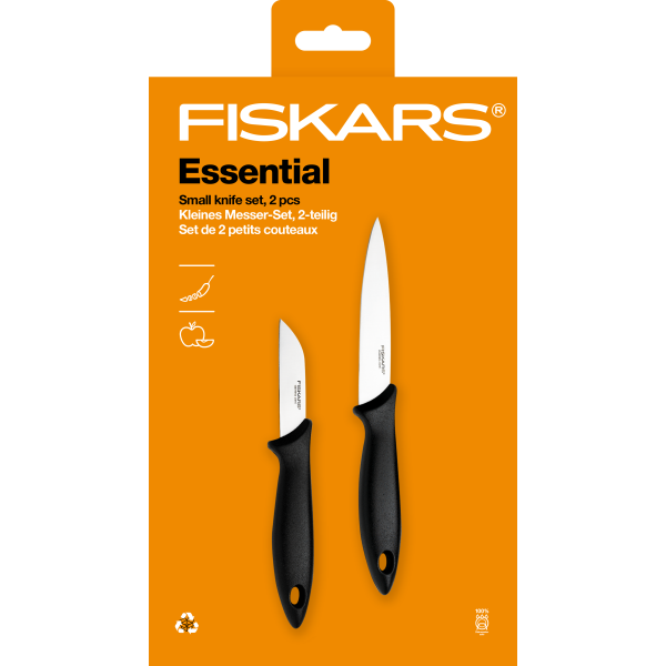 Knivset Fiskars Essential 1065601 2 delar 