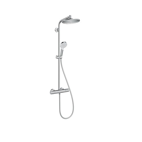 Duschset Hansgrohe Crometta S tak-/handdusch med blandare 
