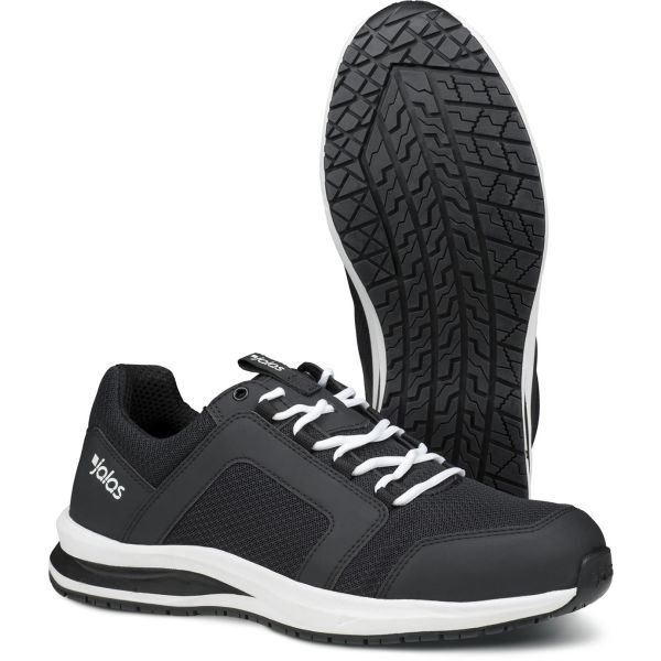 Sikkerhedssko Jalas TEMPUS 5618 S1P, ESD, sort/hvid 43