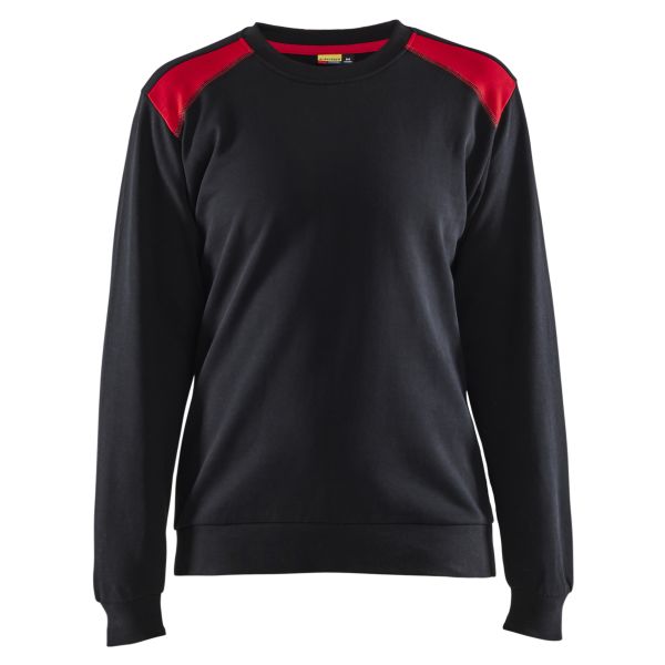 Genser Blåkläder 340811589956L svart/rød Svart/rød L
