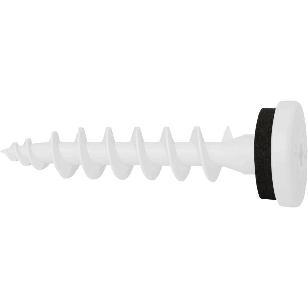 Isoleringsskruv Z 9155IPSH 50-pack Vit