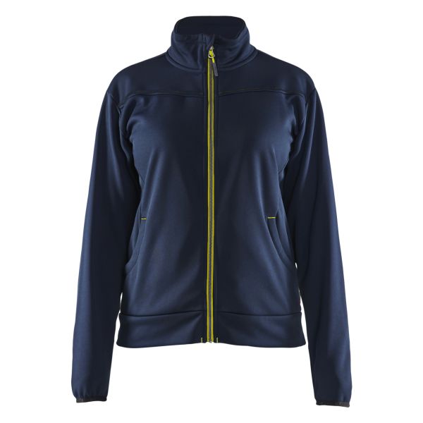 Tröja Blåkläder 339425268633XS marinblå(gul, helzip XS