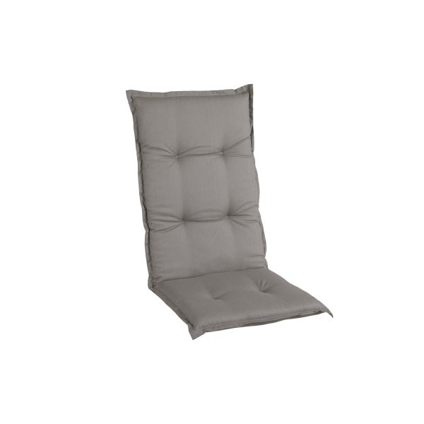Stolsdyna Brafab Naxos hög rygg Beige