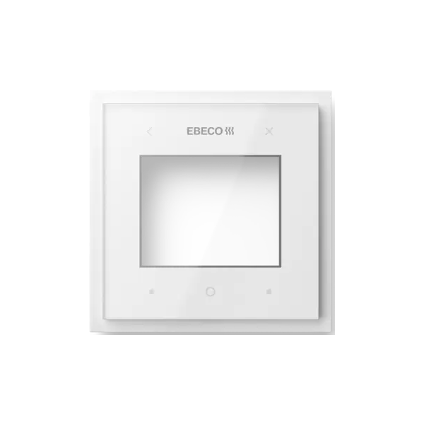 Front Ebeco EB-Therm 500 hvid, til ABB Impressivo 