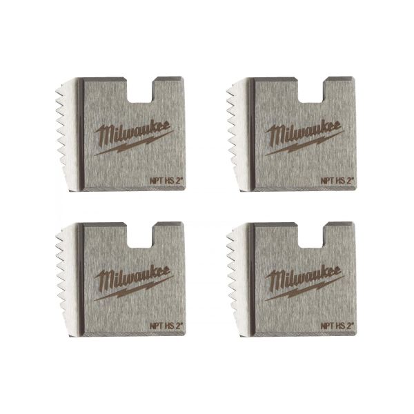 Gevindindsatsæt Milwaukee 48361112 2" NPT HS, 4-pak 