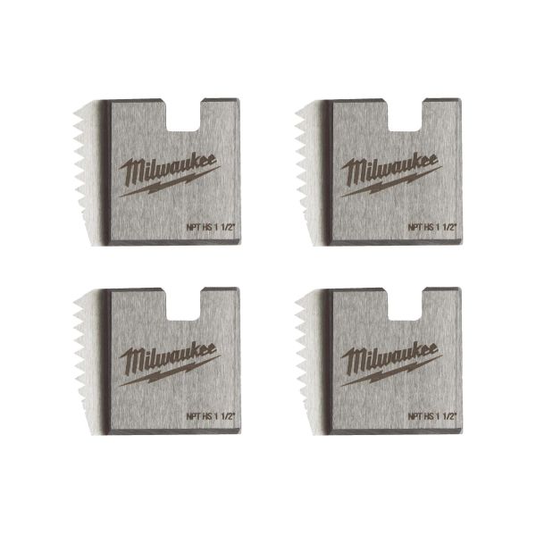 Gevindindsatsæt Milwaukee 48361111 1-1/2" NPT HS, 4-pak 