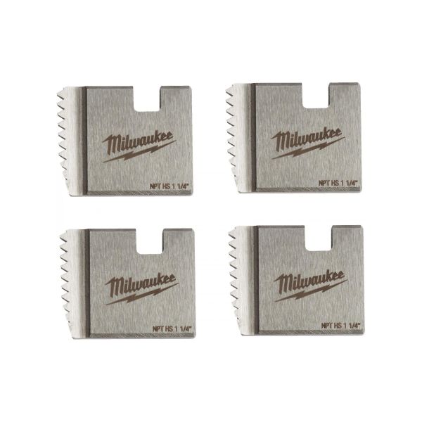 Gevindindsatsæt Milwaukee 48361110 1-1/4" NPTS HS, 4-pak 