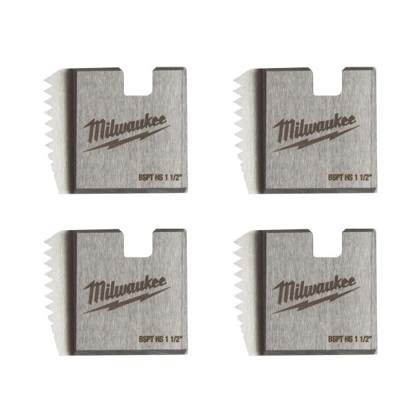 Gevindindsatsæt Milwaukee 4932480237 1½ tommer HS R, 4-pak 